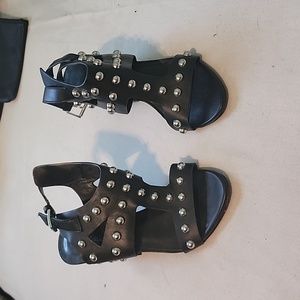 Isa Tapia studded heels